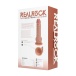 RealRock - 8" Thrusting Vibro Dildo w Balls - Caramel photo-8