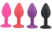 MT - Silicone Anal Plug 72x28mm - Purple photo-2