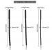 MT - Threaded Urethral Plug L - Black photo-13