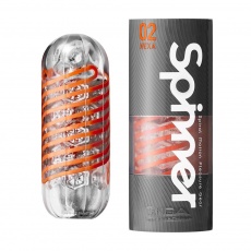 Tenga - Spinner 02 Hexa 飛機杯 - 橙色 照片
