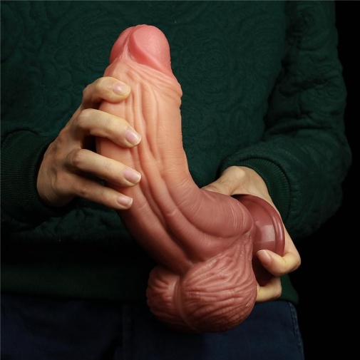 Lovetoy - 10" Dual Layered King Sized Cock photo