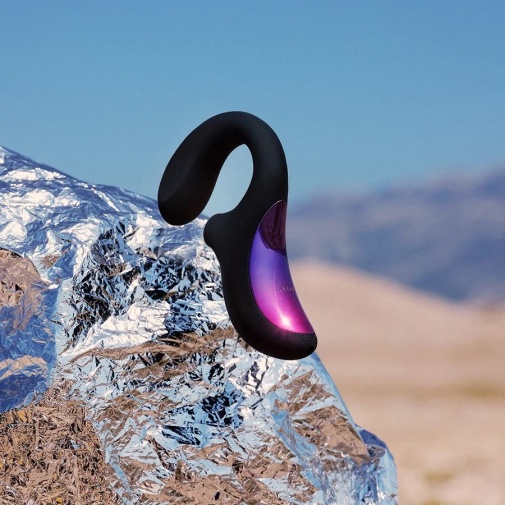 Lelo - Enigma Cruise 陰蒂吸啜及G點雙重刺激聲波按摩器 - 黑色 照片