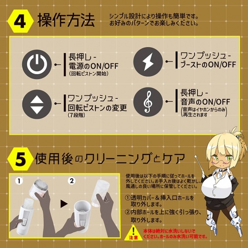 EXE - Puni Ana Roid 6 電動自慰器 照片