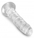 King Cock - 6" Cock - Clear photo-4
