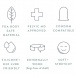 Ohnut - 經典軟陰莖環套裝 - 蘆薈色 照片-7