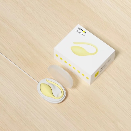 Monster Pub - Lemon Kegel Pro Exerciser - Yellow photo