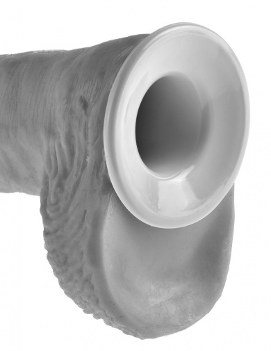 King Cock - Hollow Strap On 12″ - Flesh photo