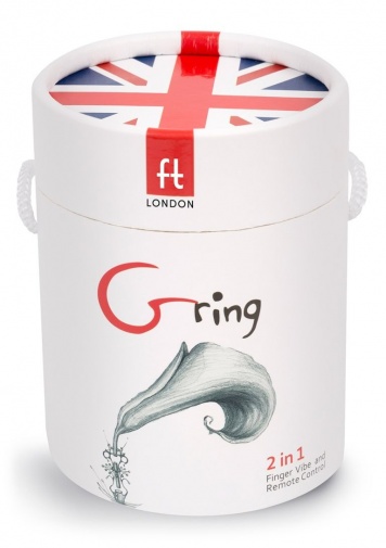 Gvibe - Gring 手指震动器 - 霓虹玫瑰色 照片