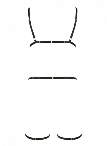 Passion - Indica Harness - Black - S/M photo