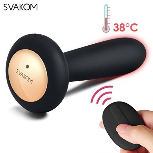 SVAKOM - Primo 加熱肛塞 - 黑色 照片