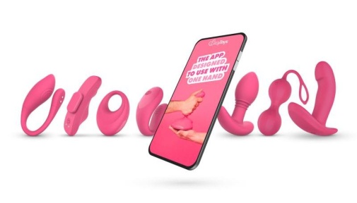 Easytoys - Ivy APP EasyConnect Wearable Vibe - Pink photo