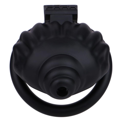 FAAK - Shell Resin Chastity Cage - Black photo