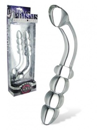 Prisms Erotic Glass - Hamsa G-Spot Wand - Clear photo