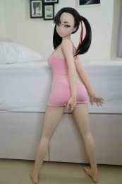 Mary 迷你動漫巨乳蘿莉 D罩杯靈活骨架 超柔軟TPE仿真性愛娃娃 90cm 照片