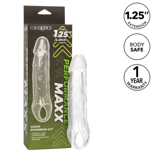 CEN - Performance Maxx 1.25" Penis Extender - Clear photo