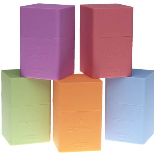 Genmu - G-Wave Capsule Masturbator - Purple photo