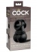 King Cock - Crown Jewels Weighted Balls - Black photo-8