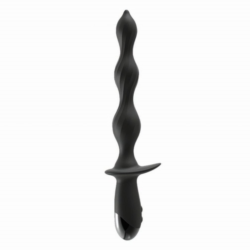 Nasstoys - Ass-sation 深入柔软震动后庭串珠按摩棒 - 黑色 照片