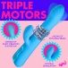 Bang! - Rotating Rabbit Vibrator - Blue photo-2