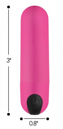 Bang! - 21X Vibro Bullet w Remote - Pink photo
