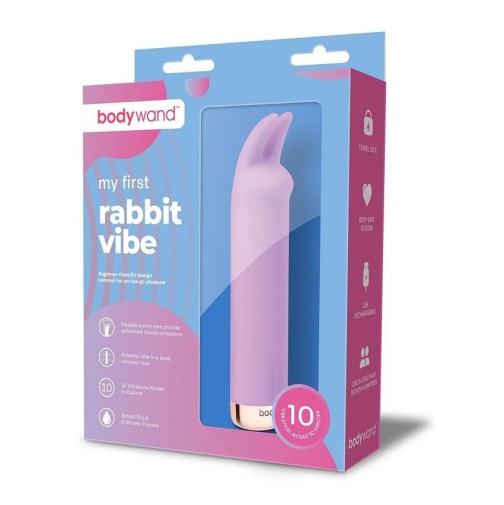 Bodywand - My First Rabbit Vibrator - Purple photo