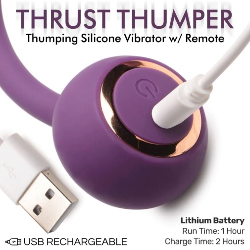 Inmi - Thumper 遙控推撞震動棒 照片