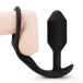 B-Vibe - Snug Plug & Tug Ring - Black photo-5