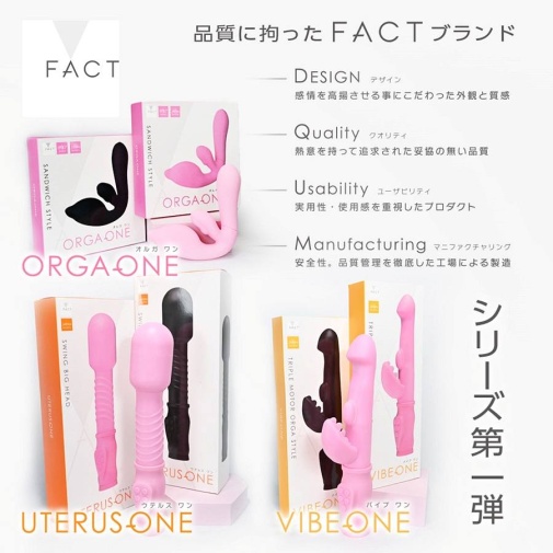Fact - Triple Motor Rabbit Vibe - Black photo
