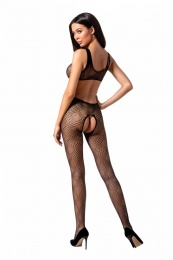 Passion - Bodystocking BS085 - Black photo
