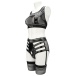 Lovetoy - Rebellion Reign Harness Strap-On Set L/XL - Black photo-4