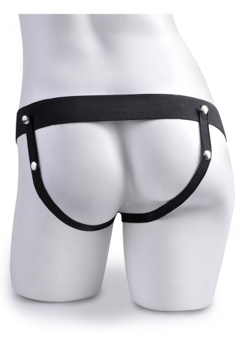 Fetish Fantasy - 6" Vibro Hollow Strap-On w Balls photo