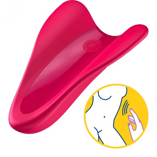 Satisfyer - High Fly 震動器 - 紅色 照片