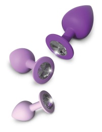 Pipedream - Her Little Gems Anal Set - Purple photo