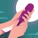 Lelo - Smart Wand 2 全身按摩棒 中碼 - 藍色 照片-7