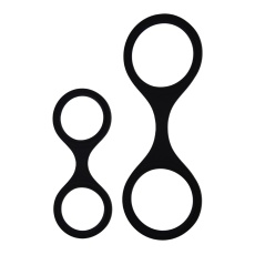 T-Best - Silicone Hand & Ankle Cuffs - Black photo