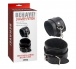 Chisa - Obey Me Leather Hand Cuffs - Black photo-3