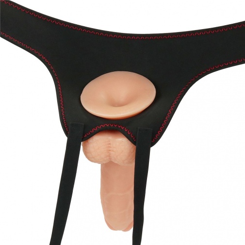 Lovetoy - 8.5" Vibro Easy Strapon Set w Balls photo