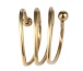 MT - Heart Shaped Cock Ring - Gold photo-3