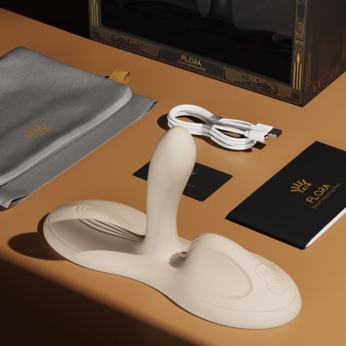 Zalo - Flora APP Vibro Pad - Obsidian Black photo
