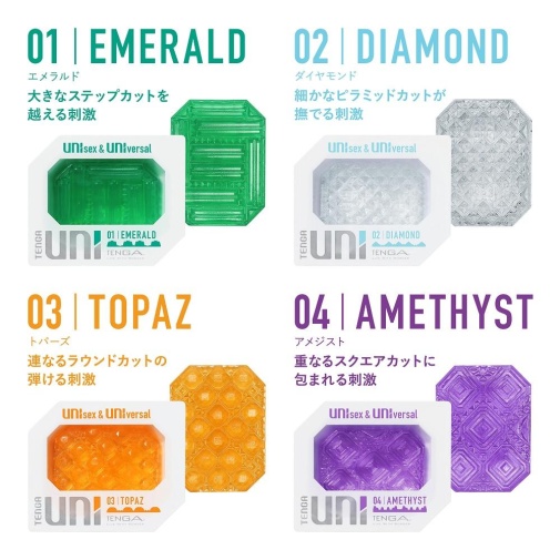 Tenga - Uni Masturbator - Topaz photo