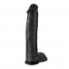 King Cock - Cock 15″ With Balls - Black photo