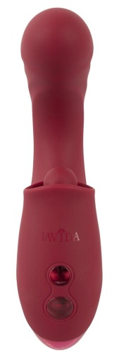 Javida - 震动抽插脉动多功能双端震动器  - 紫色 照片