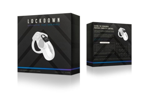 Lockdown - 男用貞操鎖細碼 - 透明 照片