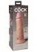 King Cock - 8" Elite Vibro Cock - Flesh photo-10