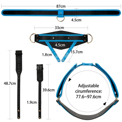 Lovetoy - 9'' Ingen Enhanced Strap-On Set XS-M - Flesh photo