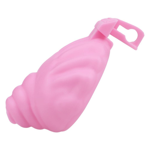 FAAK - Shell Resin Chastity Cage - Pink photo