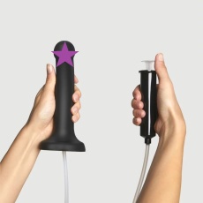 Strap-On-Me - Squirting Realistic Dildo S - Black photo