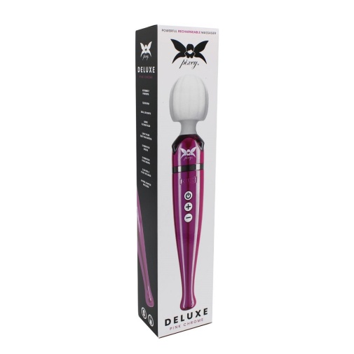 Pixey - Deluxe Massager - Pink Chrome photo