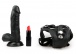 Ouch - Strap-On w 6" Dildo - Black photo-6