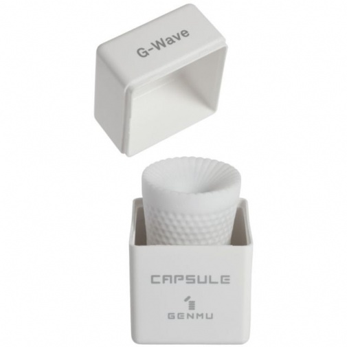 Genmu - G-Wave Capsule Masturbator - Purple photo